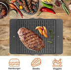 7598 Grill Griddle for Weber Spirit 300 & II 300 Series Grills, Reversible Cast Iron Griddle Plate for Weber Spirit I & II E-310 S-310 E-315 S-315 E-320 E-330