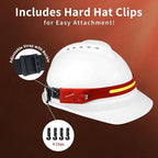 Headlamp Rechargeable LED (2-Pack, Red) 230° Wide Beam, USB-C Lightweight Head Lamp, Long Runtime, Water-Resistant for Camping, Hiking, Running, Fishing, Repair Work