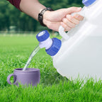 4 Gallon/15L Water Container with Spigot, Portable BPA Free Water Jug, Multifunction Water Tank for Camping Outdoor Hiking Picnic Supplies, Emergency Stroage