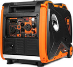 WEN DF452iX Super Quiet 4500-Watt Remote Electric Start Dual Fuel RV-Ready Portable Inverter Generator with Fuel Shut-Off and CO Watchdog