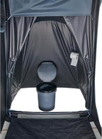 Kakadu Outback Shower Tent Deluxe, Triple Room Portable Privacy Shelter, Outdoor Camping Toilet Tent, Changing Room, Sturdy, Easy Setup - with LED Light, Carry Bag, Towel Rod