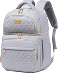 Lunch Backpack Insulated Coolers Backpacks - Lunch Bag for Women Double Decker Lunch Box, Leakproof Lunchbag Large Lunchbox Back Pack Lunch Cooler Bag for Picnic Beach Camping Work
