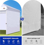 SCOCANOPY SunWall for 12x12 Pop Up Canopy Frame, 3 Pack SideWall Only (Burgundy)