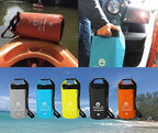 Enthusiast Gear Insulated Dry Bag Floating Cooler – 10L / 15L / 25L Roll Top, Leak Proof, Waterproof, Collapsible, with Padded Shoulder Strap - Perfect for Kayaking Fishing Beach