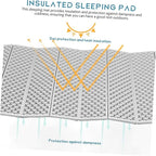 KESYOO Thermal Camping Sleeping Pad Lightweight Backpacking Gear Folding Moisture Pad