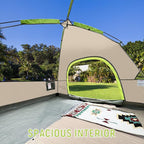 Tents for Camping 4 Person Tent Waterproof Windproof Double Layer Camping Tent, Easy Setup Dome Tent with Large Mesh Windows & Wider Door for Outdoor Camping & Hiking