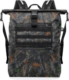 Xtreme Sight Line ~ AQUA RT ~ Large Water-Proof Faraday Backpack for Laptops, Tablets, and Mid-Size Electronics ~ Tracking/Hacking Defense ~ Fits most laptops up to 17" ~ Backwoods Camo