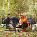 Camping Chairs, Folding Chairs for Outside, Directors Chairs Foldable Adults Heavy Duty,Support to 450LBS