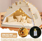 LEEDOR® Bed Tent Dream Tents Bed Canopy Shelter Cabin Indoor Privacy Warm Breathable Pop Up Twin/Full/Queen for Kids and Adult Patent Pending(Mattress Not Included)