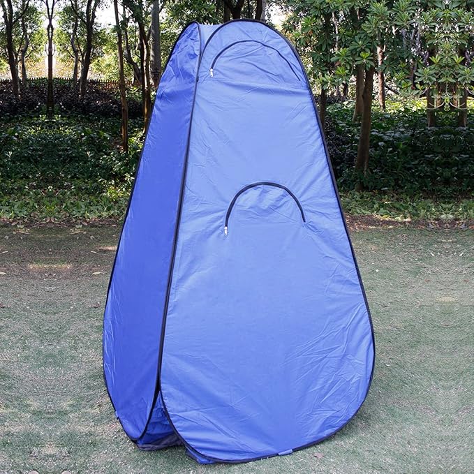 Pop Up Tent Upgrade Privacy Shower Tent Portable Outdoor Sun Shelter for Toilet Camping Biking Beach with Carry Bag | Upgrade, Privacy, Outdoor, Sun Shelter, for Toilet, Camping, Biking, Beach, with Carry Bag