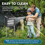 Solar Bug Zapper Outdoor, Waterproof Mosquito Zapper Outdoor Solar Powered, 4500V Electric Bug Zapper Indoor w/Smart Light Sensor, Mosquito Trap Fly Zapper for Patio Kitchen Garage Yard Camping