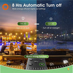 addlon 31FT (25+6) Solar String Lights with Remote, 13 Shatterproof G40 Bulbs, Solar Powered & USB Charging Patio Lights, Dimmable Waterproof Solar Light Outdoor for Camping Porch Backyard Party Decor