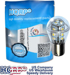 HQRP 2-Pack Headlight LED Bulb compatible with 925-0963 725-0963 1772001 725-0963P 725-0963 Ryobi 13AD678G034 13AN688G034, Yard Machines 13AC762F000 (2008) Lawn Tractor Headlamp