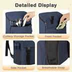 Cooler Backpack Soft Insulated Leak Proof 30 Cans Insulated Backpack Cooler Portable Picnic Camping Beach Hiking BBQ Lunch Backpack for Men and Women