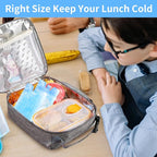 Ice Packs for Lunch Boxes Cooler Tote Bags Reusable Refreezable Cold Slim Large Cheap Hard Protable Icepacks for Bento Shipping Beach Camp Car