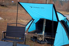 Hot Tent with Stove Jack – 4 Season Waterproof & Windproof Shelter for 1–4 People, Lightweight for Camping, Hiking, Hunting & Fishing