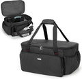 samdew Portable Grill Carry Bag Compatible with Weber 1141001 Go-Anywhere Gas Grill, Outdoor Camp Grill Cover Compatible with Weber 121020 Go-Anywhere Charcoal Grill, Bag Only (Patented Design)