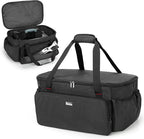 samdew Portable Grill Carry Bag Compatible with Weber 1141001 Go-Anywhere Gas Grill, Outdoor Camp Grill Cover Compatible with Weber 121020 Go-Anywhere Charcoal Grill, Bag Only (Patented Design)
