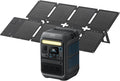 Anker SOLIX C200X Portable Power Station with 60W Solar Panel, 230.4Wh LiFePO4 Battery, 300W (600W Surge) Solar Generator, 140W Two-Way Fast Charging, For Outdoor Camping, Traveling, and Emergencies