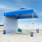 CROWN SHADES Sand Bags for Canopy Legs Sandbags for Weight-Canopy Weights, Pop Up Tent Weights Bags, Blue