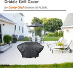 Patio Cover for Camp Chef Gridiron 36 Griddle,for Campchef Gridiron Pro 4-Burner Flat Top Grill Cover PC36XL