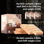 Emergency Food Supply - Coffee Mocha Survival Ration - 20 Years Shelf Life - 3 Days