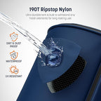 Instant Changing Tent for SUV Trunk, Easy Pop-Up Privacy Shelter with Liftgate Suction Pod - Portable Dressing Room for Beach, Outdoor Camping Shower, Toilet (Carry-Bag Included), Blue