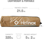 Helinox Cot One Lightweight, Compact, Collapsible, Portable Camping Cot, Regular, Coyote Tan