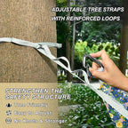 Beauty Spring Flowers Hammocks for Camping Backyard Hammock for Camping Travel Accessories