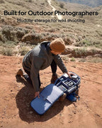 BLUETTI Handsfree 1 Portable Power Station, 268.8Wh 300W LiFePO4 Backpack Solar Generator with a 42L Drone Backpack, All in One Solar Power System for Hiking, Photography, Travel(Solar Panel Optional)