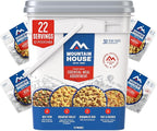 Mountain House Emergency Meal Assortment Kits, Freeze-Dried Survival Food Kit for Disaster Preparedness & Long-Term Storage, 30-Year Shelf Life