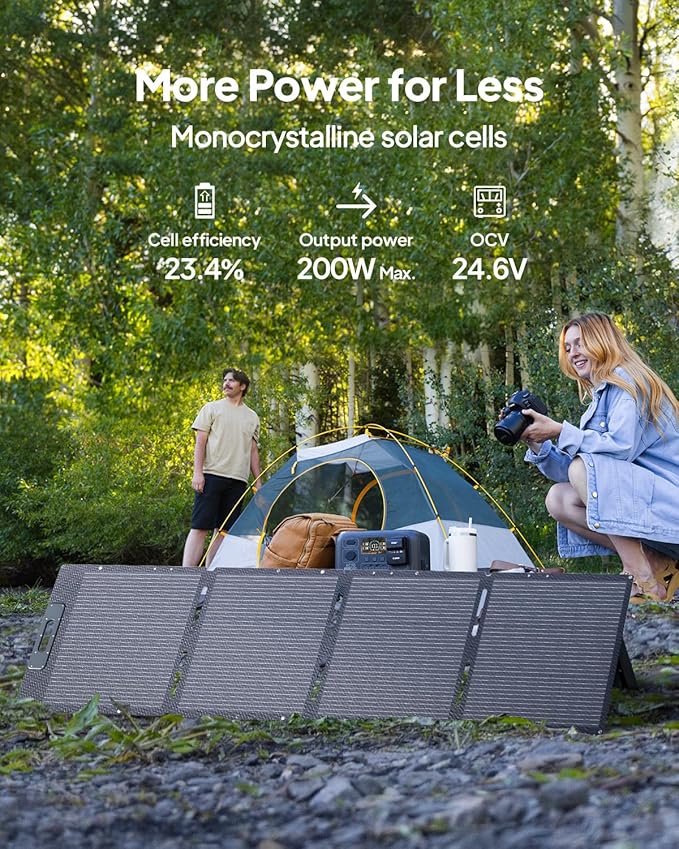 BLUETTI Elite 300 Solar Generator with 2×200W Solar Panels Included (Ship Separately), 3014.4Wh LFP Battery Backup w/ 2400W AC Outlets (4800W Surge), Compact 3kWh for Home Backup, Camping & RV Power