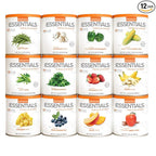 Emergency Essentials Ultimate Fruit & Veggie Kit | 12 Freeze-Dried & Dehydrated #10 Cans | 302 Servings | 30-Year Shelf Life Long-Term Food Storage | Emergency Preparedness Fruit Vegetable Variety Pack