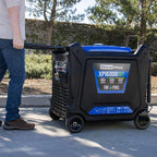 DuroMax XP16000iHT 16,000-Watt Tri Fuel Portable Digital Inverter Generator - Gas, Propane & Natural Gas, Remote Electric Start, Whole Home Power Backup, Transfer Switch Ready, RV & Emergency Ready