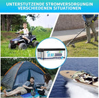 12V 300Ah LiFePO4 Battery, Built-in 200A BMS Lithium Marine Batteries, 5000+ Cycles 3840Wh Lithium Iron Phosphate Goldf cart Battery, Perfect for RV, Solar System, Trolling Motor, Camping