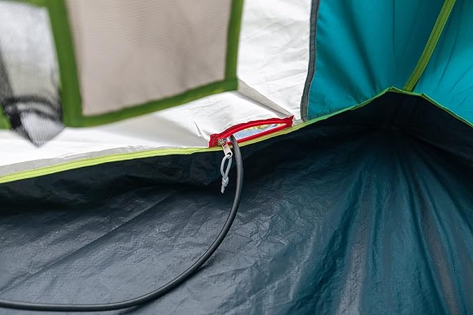 Coleman Polygon 5, Large 5-Person Tent with 360° View, 5 Man Family Tent, Sturdy Steel Pole Construction, Easy to Pitch, 100% Waterproof Camping Tent.