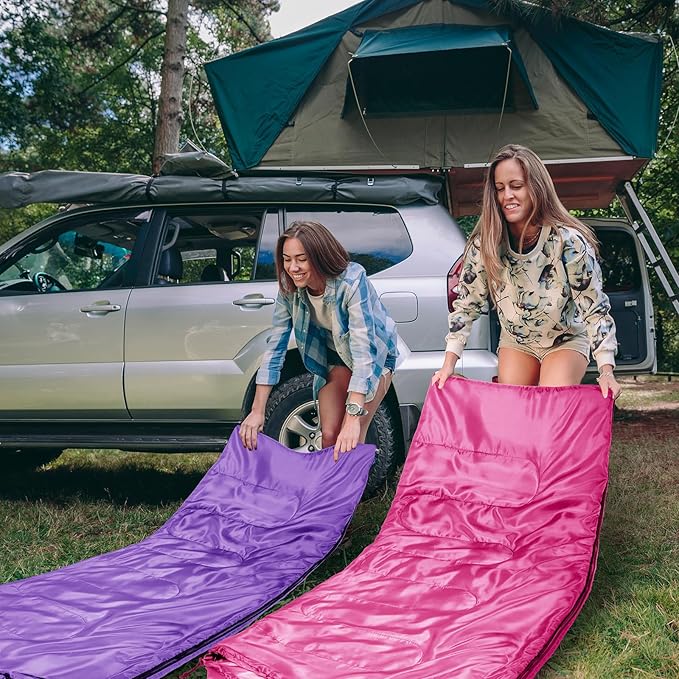 Tudomro Camping Sleeping Bag for Adults Lightweight Packable Waterproof Camping Gear Equipment to Keep Warm for Outdoor Backpacking Hiking Travel