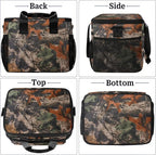 Pardick Soft Cooler Bag Forest Camo Camouflage Insulated Lunch Box for Men & Women, Large Leakproof Lunch Bag Portable Beach Cooler for Work, Picnic, Road Trips,Fishing, Travel, Camping,A-1
