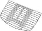 Stainless Steel Cooking Grates for Weber Q100/Q1000 Series, for Q100 Q120 Q140 Q1000 Q1200 Q1400, Replacement BBQ Grill Grate Set (2-Pack) with Grate Clips