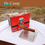 7 INCH Stainless Steel Smash,Burger Press,Burger Smasher,Hamburger Press,Patty Smasher, Meat Press, Bacon Press, Grill Press with Wood Handle (HT-B-7006)