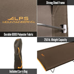 ALPS Mountaineering Lightweight Cot - Clay/Apricot