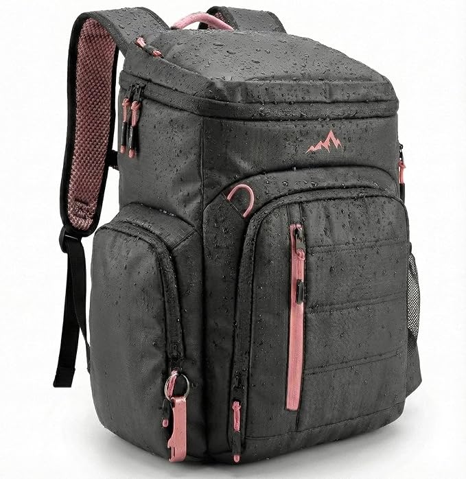 Cooler Backpack Insulated Waterproof 22 Hours Cold, Backpack Coolers Insulated Leak Proof Holds 56cans, Lightweight & Portable Ice Chest - Camping Beach, Ice Chest Cooler Leakproof