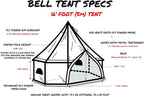 Psyclone Tents for Family Camping, Glamping, Hiking and Festival
