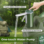 5 Gallon Water Jug, Camping Water Container, BPA Free Portable Water Dispenser with Spigot, Leak-Proof Large Camping Water Jug for Emergency Storage,Outdoor,Hiking