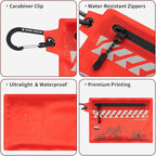 RHINO RESCUE Small First Aid Kit Ultralight Waterproof Medical Kit for Hiking, Backpacking, Cycling, Travel, Vehicles, 114pc