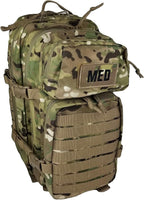 Luminary Tactical Trauma Kit Fully Stocked First Aid Kit Backpack EMS/EMT First Responder Medical Bug Out Bag for Preppers Professionals and Outdoorsman (Woodland Camo)