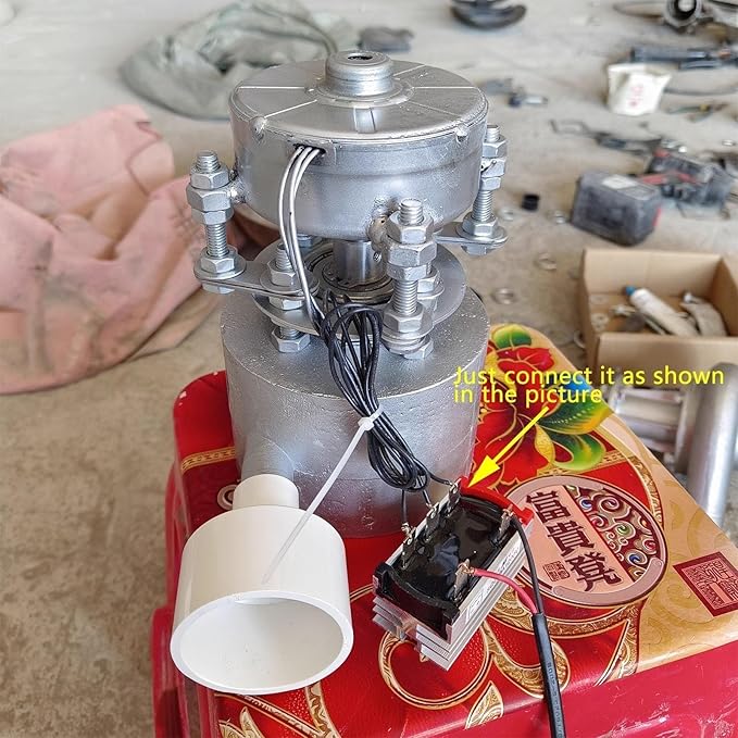 Water Turbine Power Station 300W 110V-220V Micro Hydropower Generator, Outdoor Hydroelectric Generator For Home, Camping, Lighting, TV, And Computer
