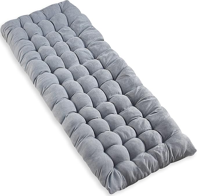 Vaygway Outdoor Camping Cot Pads Mattress- Soft Comfortable Lightweight Thick Cotton Sleeping Cot- Portable Hiking, Traveling, Backpacking Waterproof Bottom Pad Mattress
