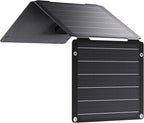 21W Solar Panel Charger BigBlue SolarPowa 20 Portable Solar Charger with USB-A/USB-C Ports, IP68 Waterproof, High-Efficiency Lightweight Foldable Solar Panels for Phones, Tablets, Camping, Backpacking