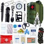 Bug Out Bag Survival Kits HUMPTI Centinela, 72 Hour Survival Kit Military Grade for Emergency, Kit de Supervivencia, Go Bag Emergency Backpack, Solar Radio, Camping Gas for Cook, Mochila 72 Horas